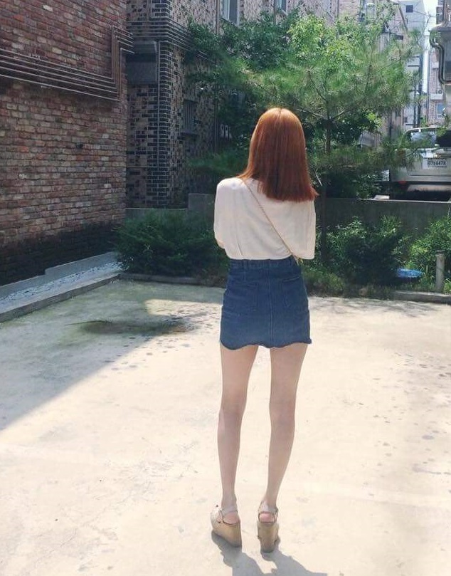 플래시24 01직찍 남다른 처자 기럭지 